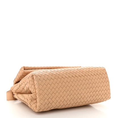 Bottega Veneta Nappa Intrecciato The Fold Crossbody Almond 3 of 8