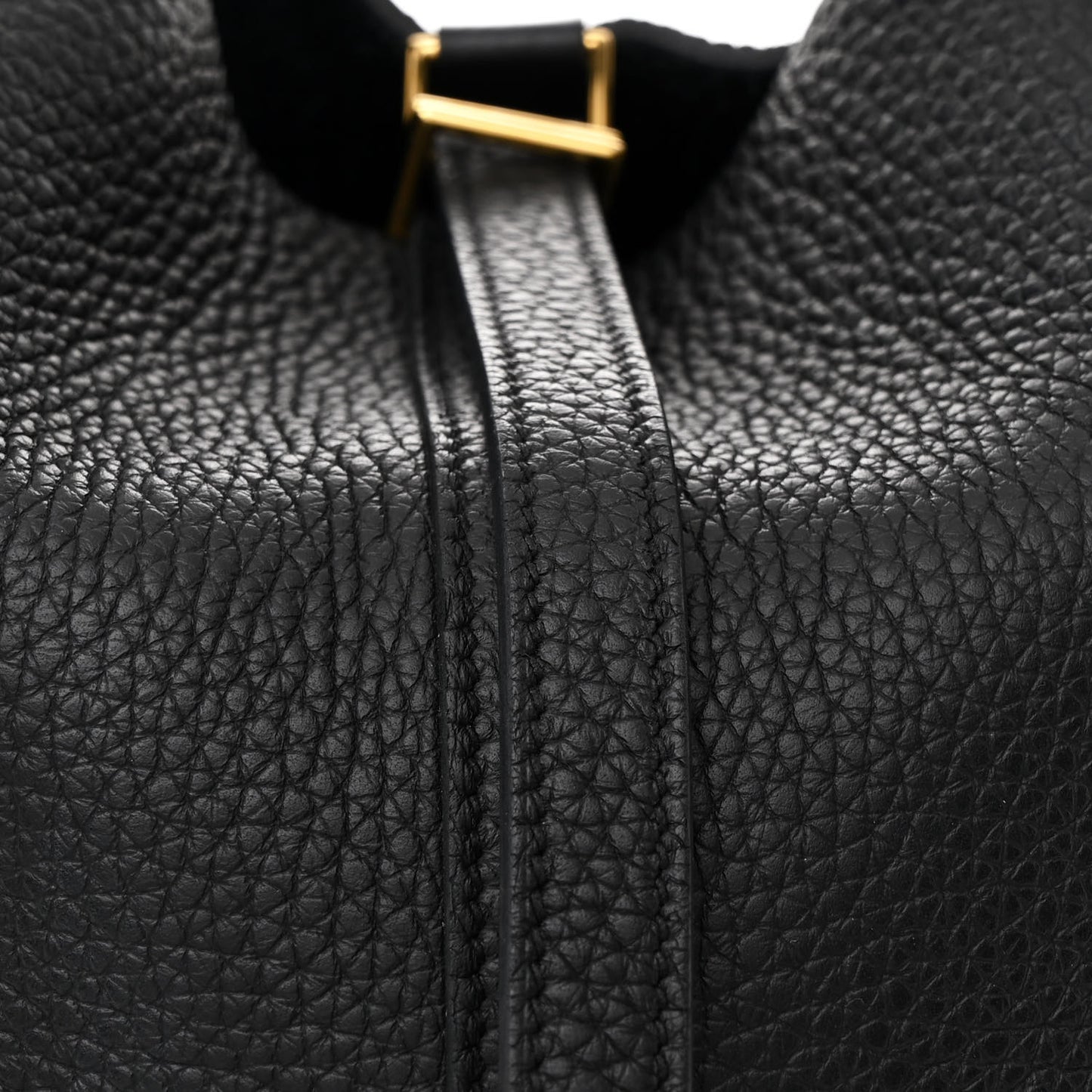 Taurillon Clemence Picotin Lock 22 MM Black
