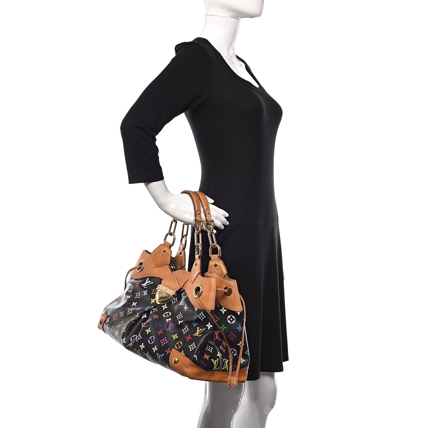 Monogram Multicolor Ursula Black