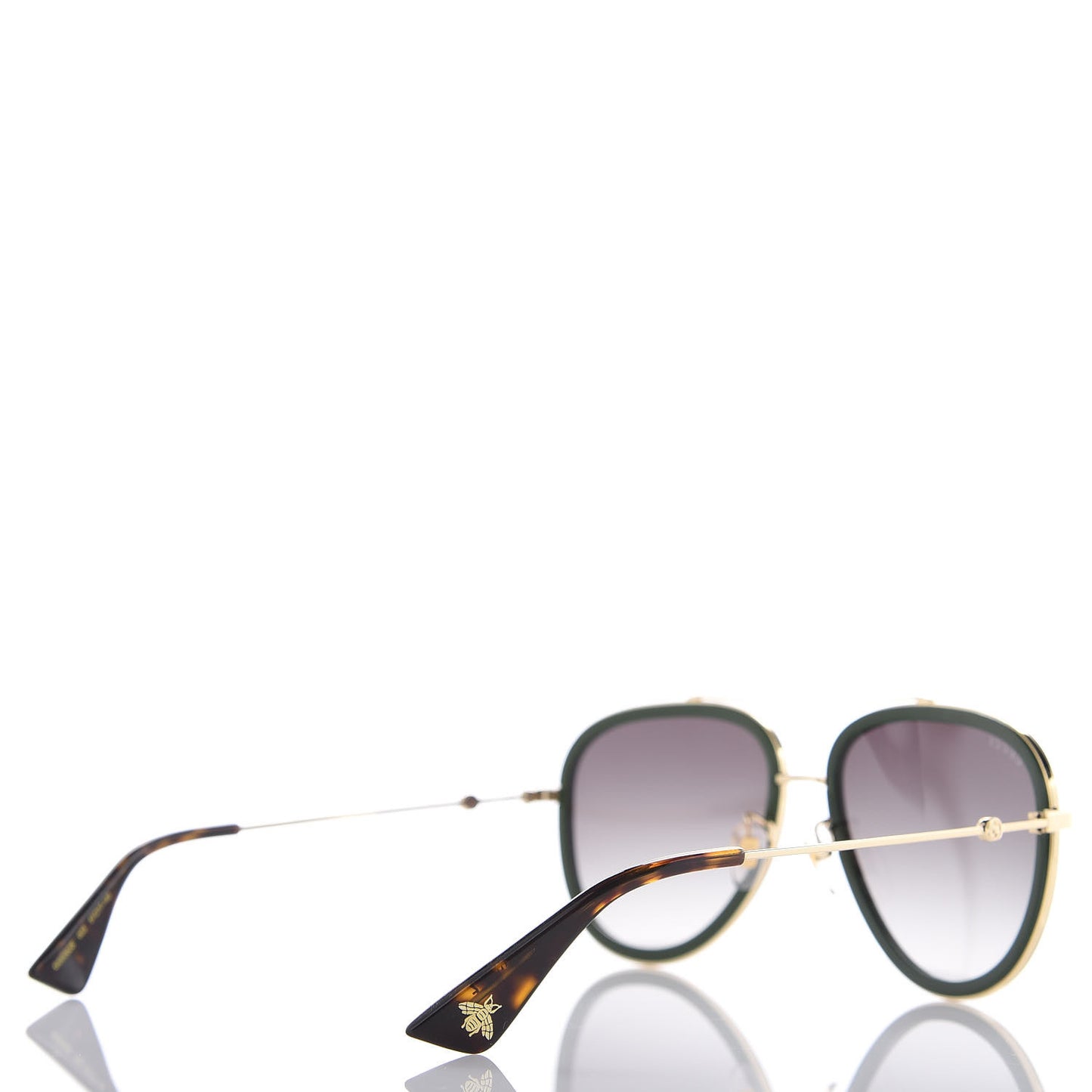 Web Aviator Sunglasses GG0062S Green Red