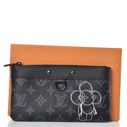 Louis Vuitton Monogram Eclipse Vivienne Pochette Apollo PM 8 of 8
