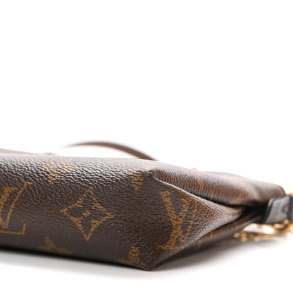 Louis Vuitton Monogram Pallas Clutch Black 6 of 13