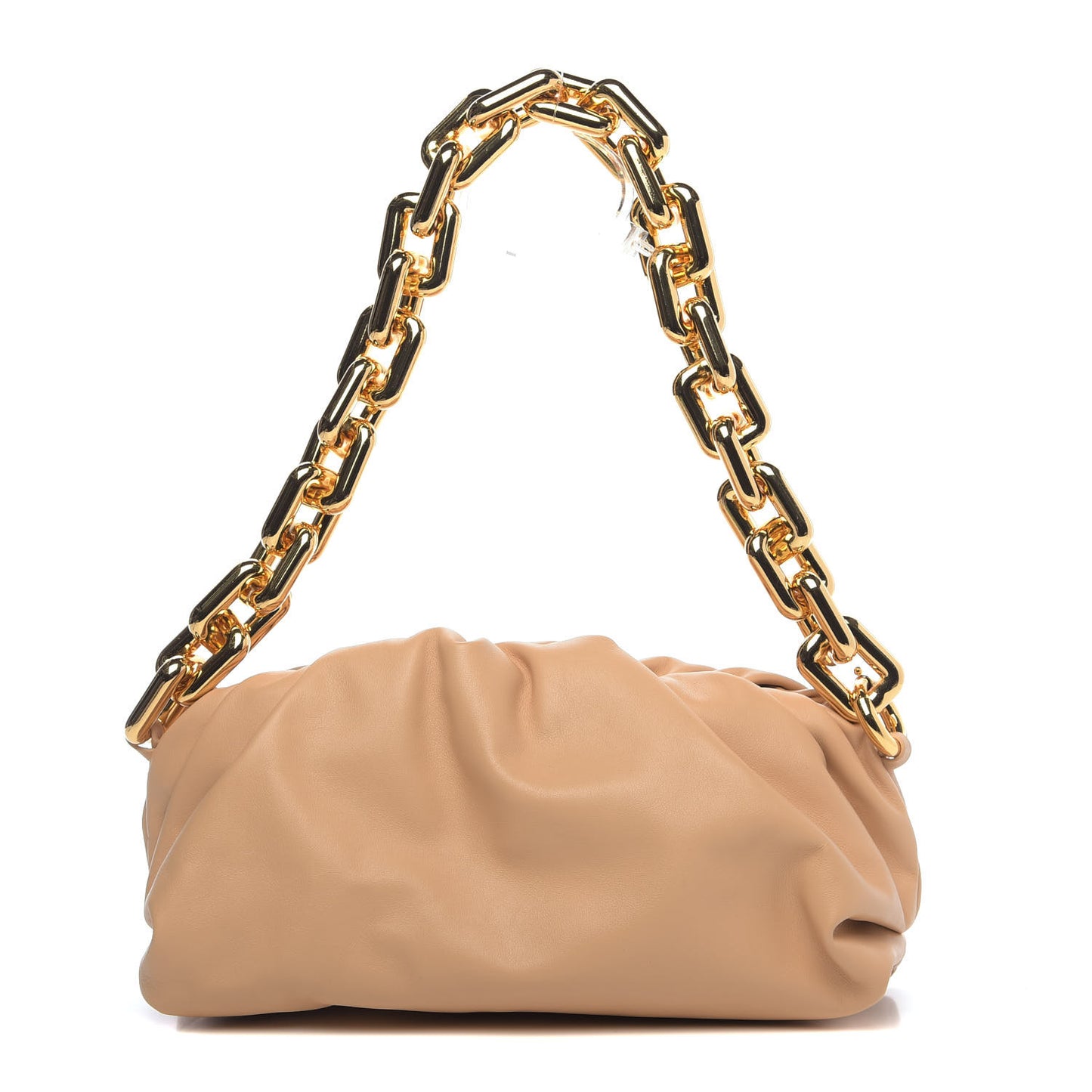 Calfskin The Pouch Chain Almond