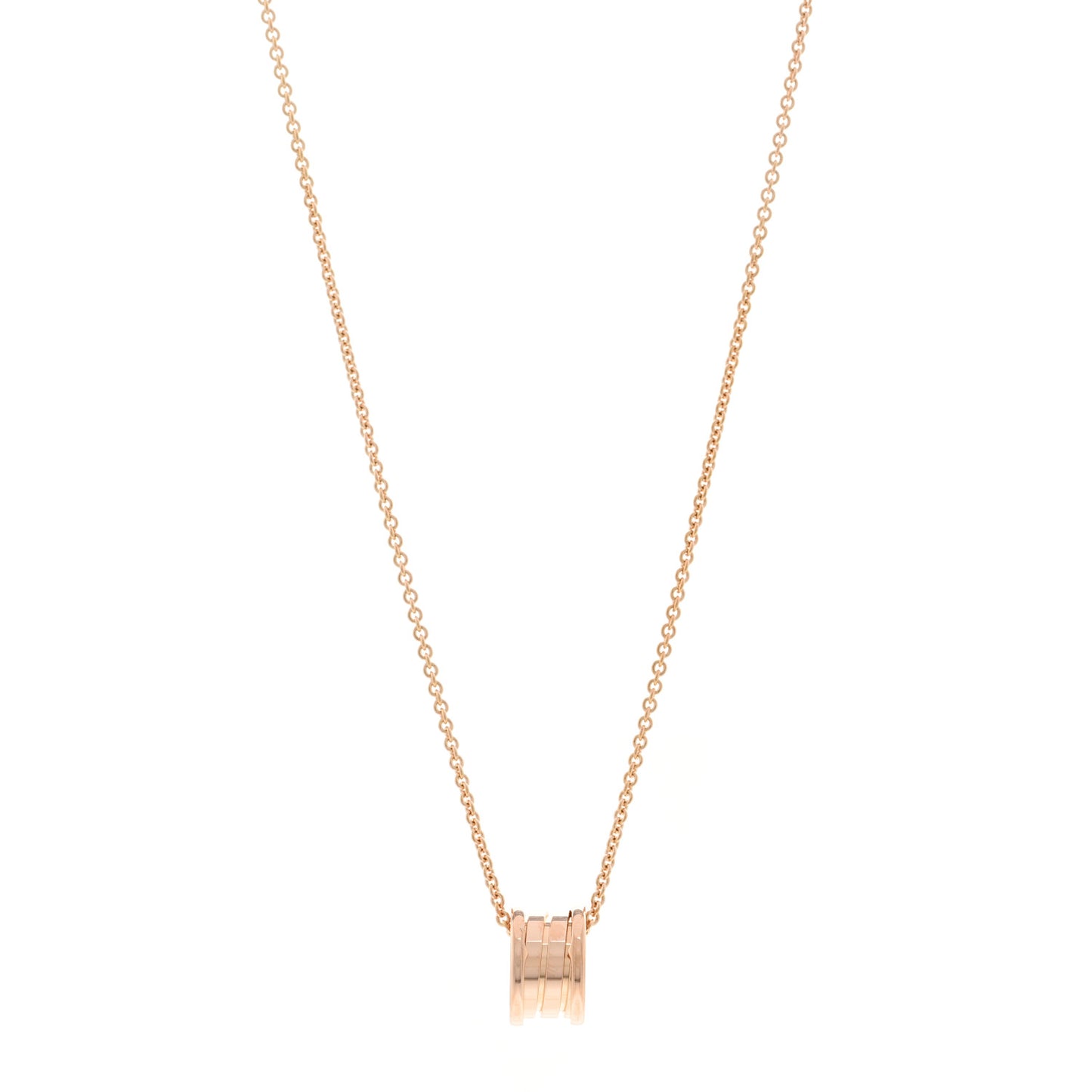 18K Rose Gold B.Zero1 Pendant Necklace