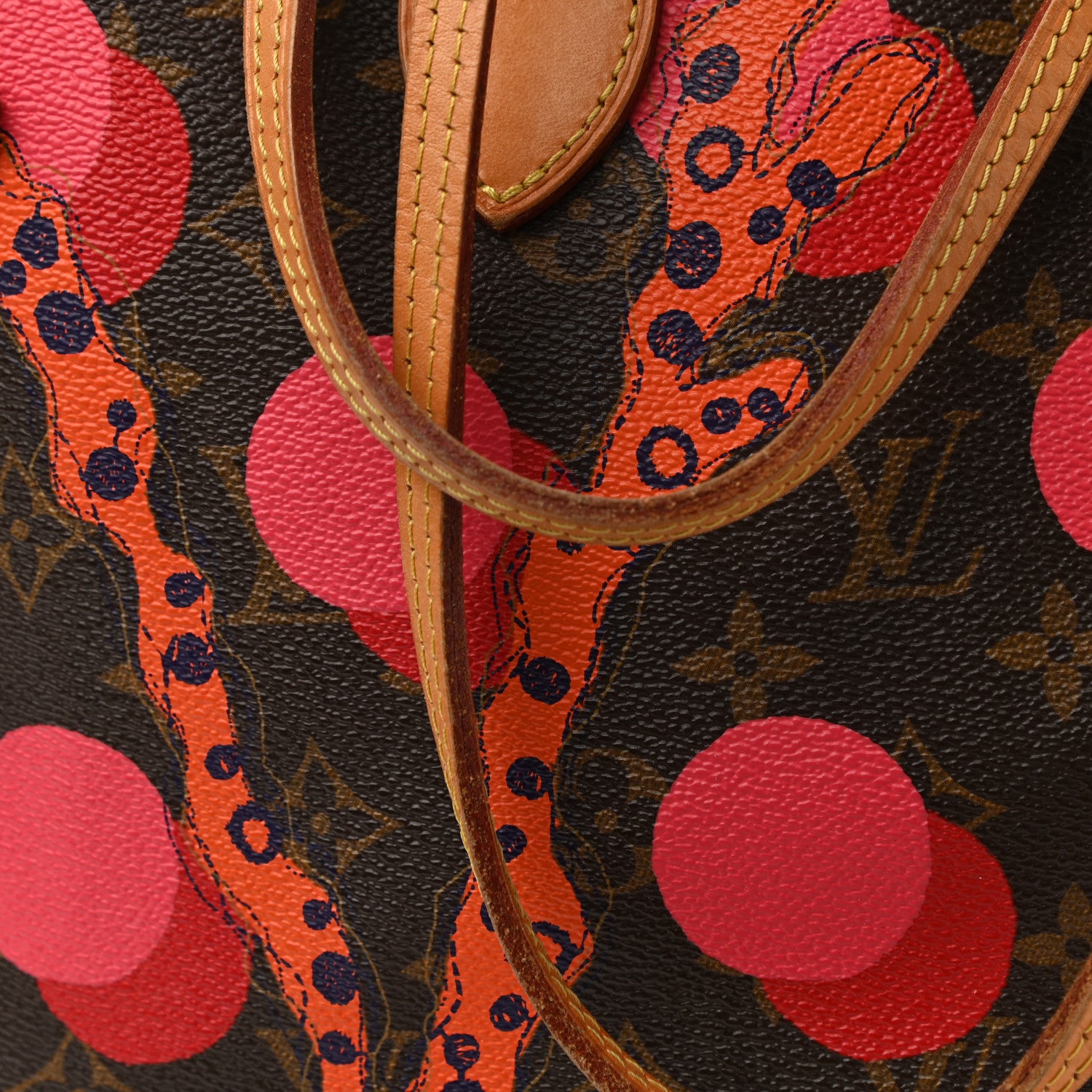Louis Vuitton Monogram Ramages Neverfull MM 14 of 15