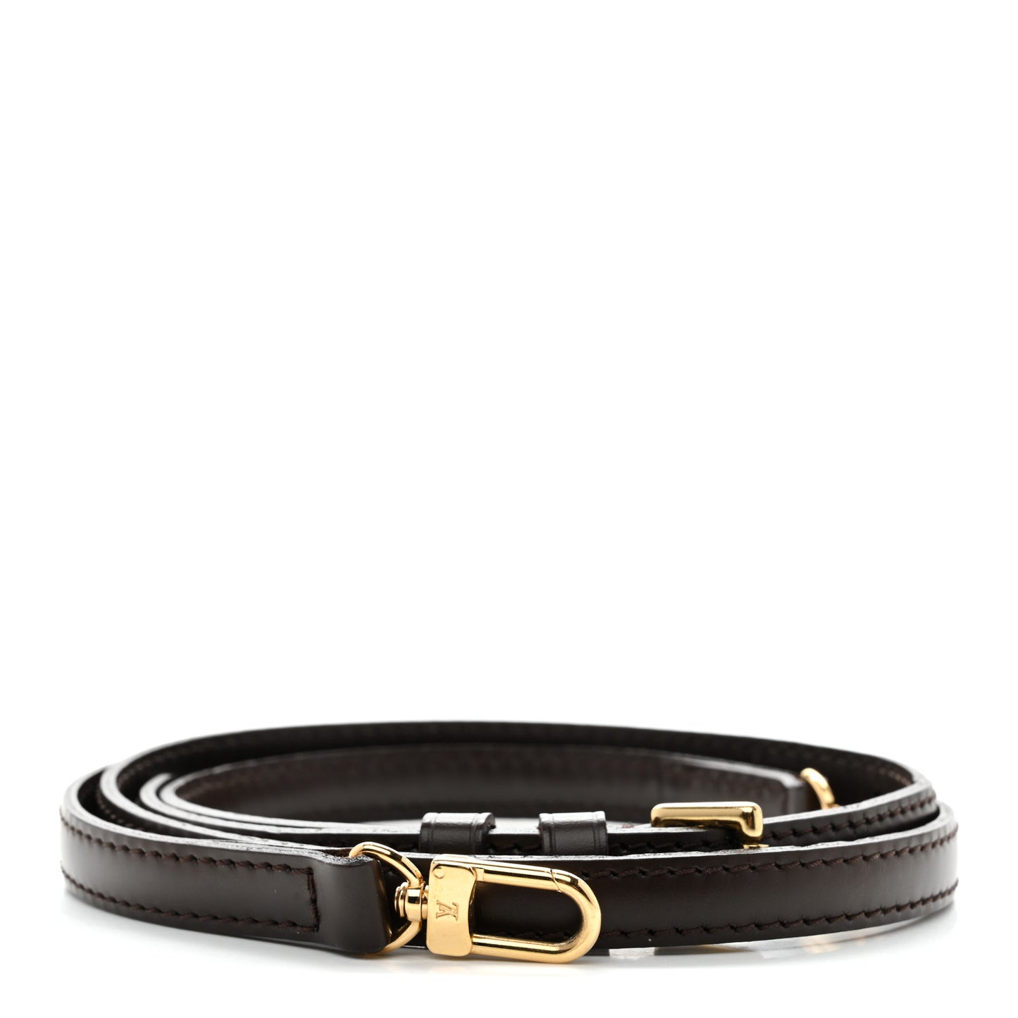 Calfskin 12mm Adjustable Shoulder Strap Brown