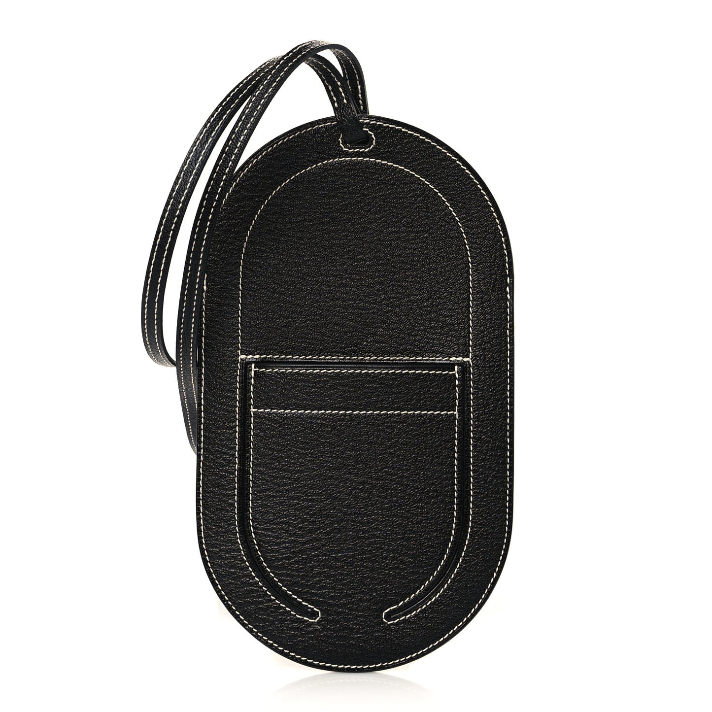 Chevre Mysore Verso In-The-Loop Phone To Go GM Case Black Havane