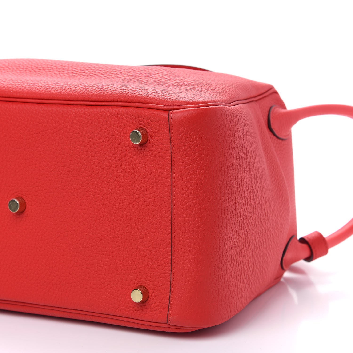 Hermes Taurillon Clemence Lindy 30 Rouge De Coeur 9 of 9