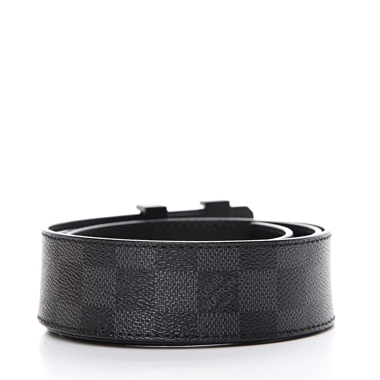 Damier Graphite 40mm LV Initiales Belt 90 36