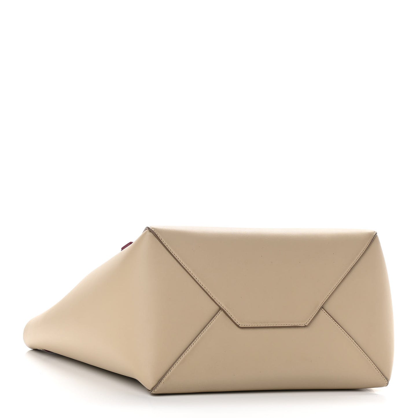 Smooth Calfskin Small Belt Cabas Phantom Beige