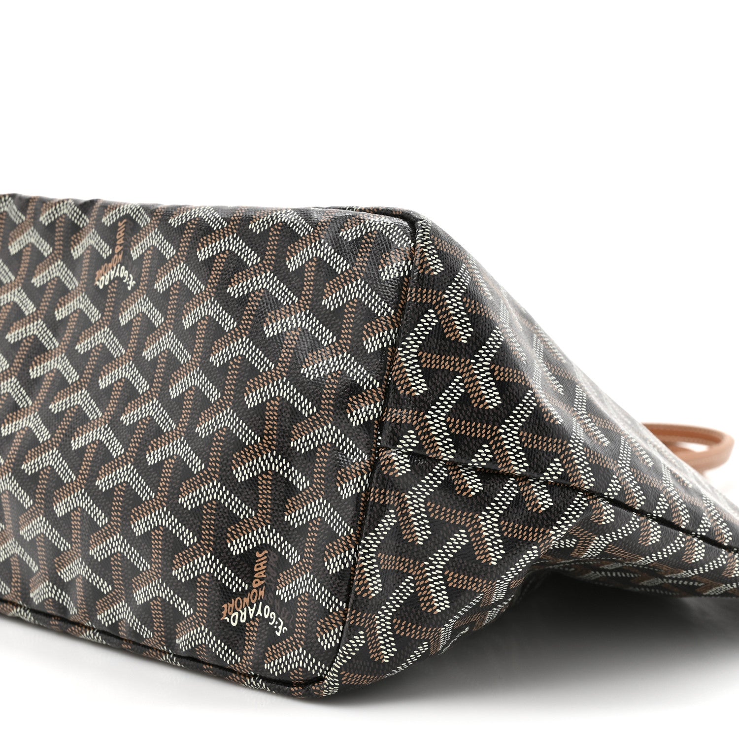 Goyard Goyardine Saint Louis PM Black Gold 9 of 10