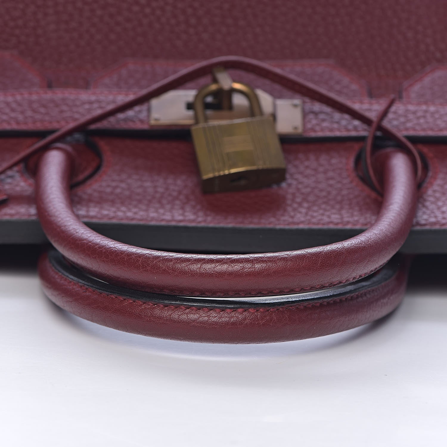 Hermes Fjord HAC Birkin 45 Rouge H 20 of 43