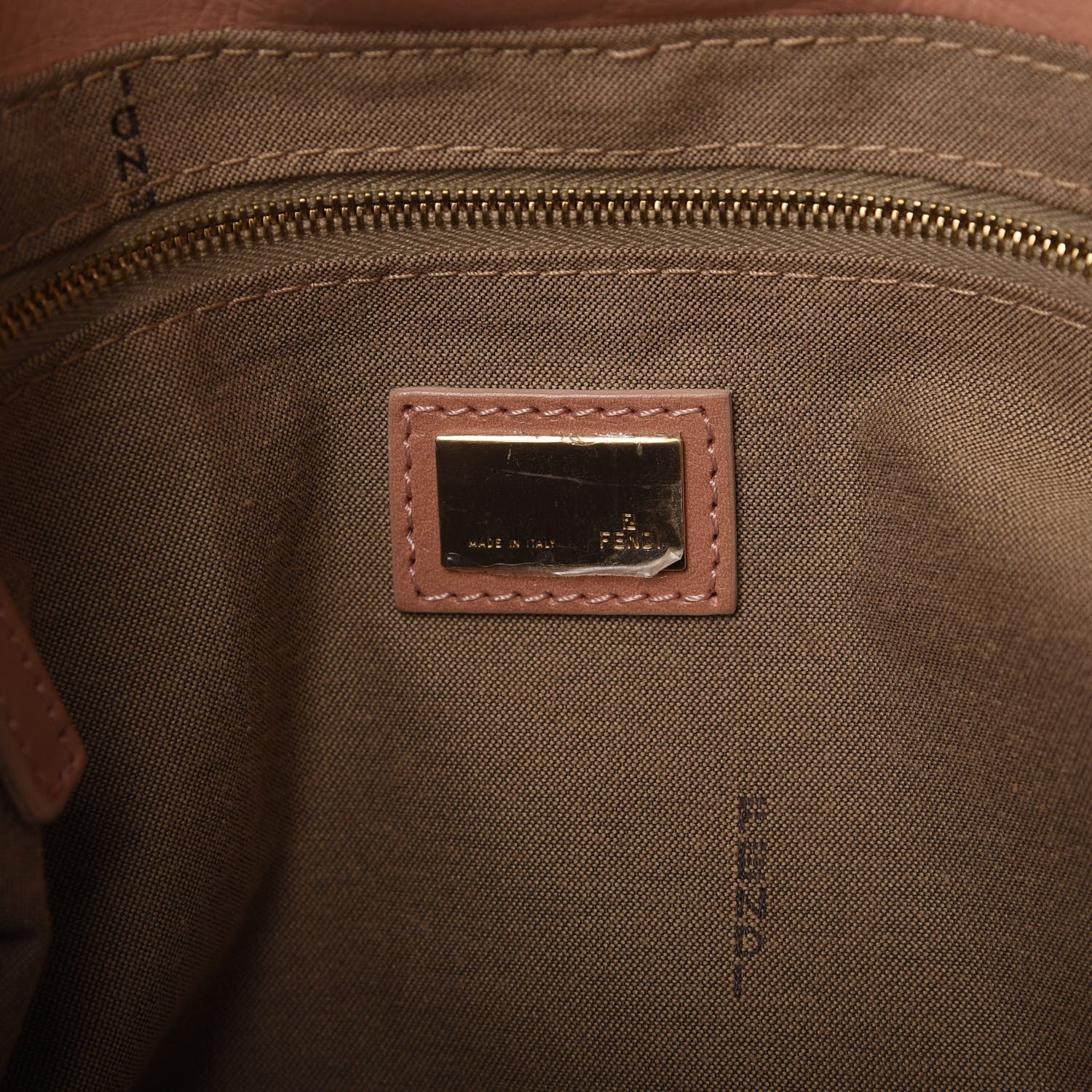 Fendi Vitello Acqua Maxi Baguette Shoulder Bag Lilla 8 of 11