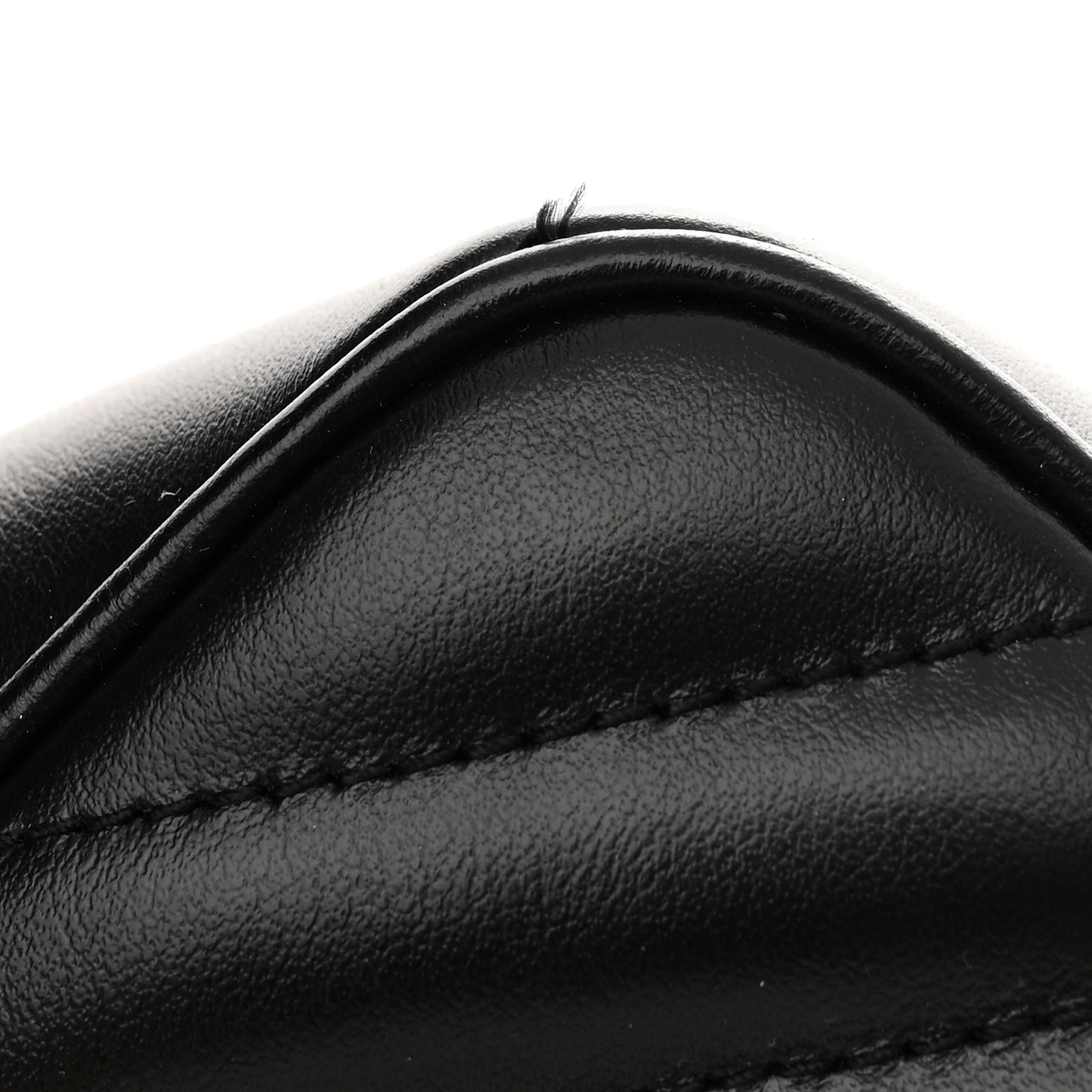Calfskin Matelasse Monogram Lou Camera Bag Black