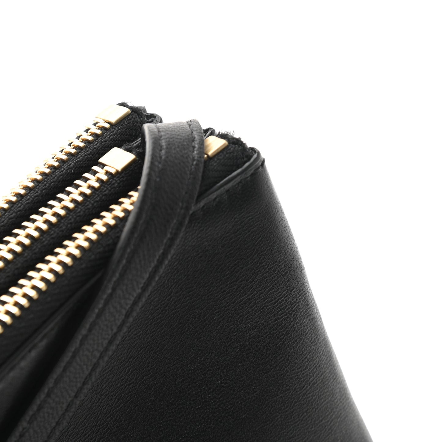 Lambskin Small Trio Crossbody Bag Black