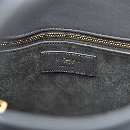 Saint Laurent Calfskin Small Sac De Jour Earth 6 of 11