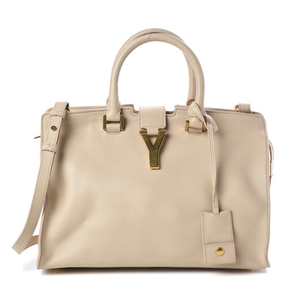 Saint Laurent Calfskin Small Classic Y Cabas Beige 1 of 10