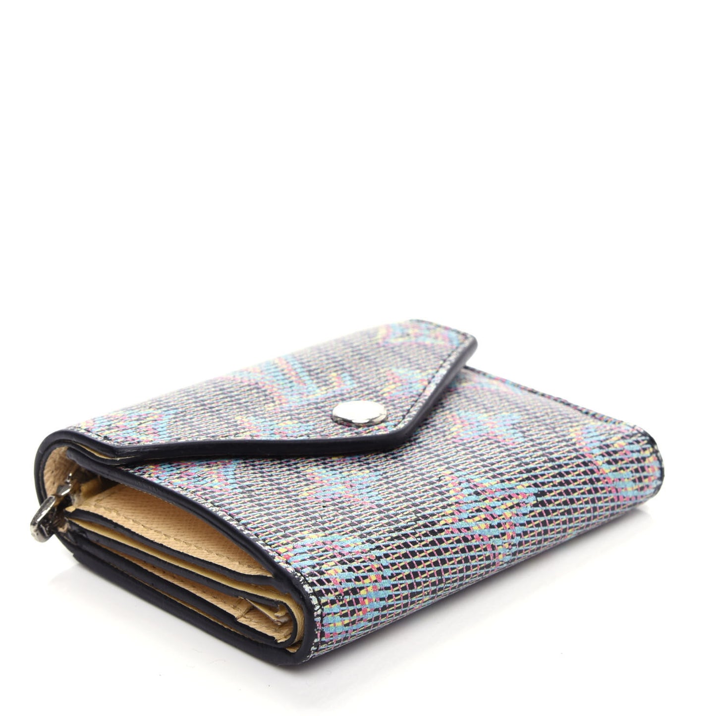 Monogram LV Pop Zoe Wallet Blue