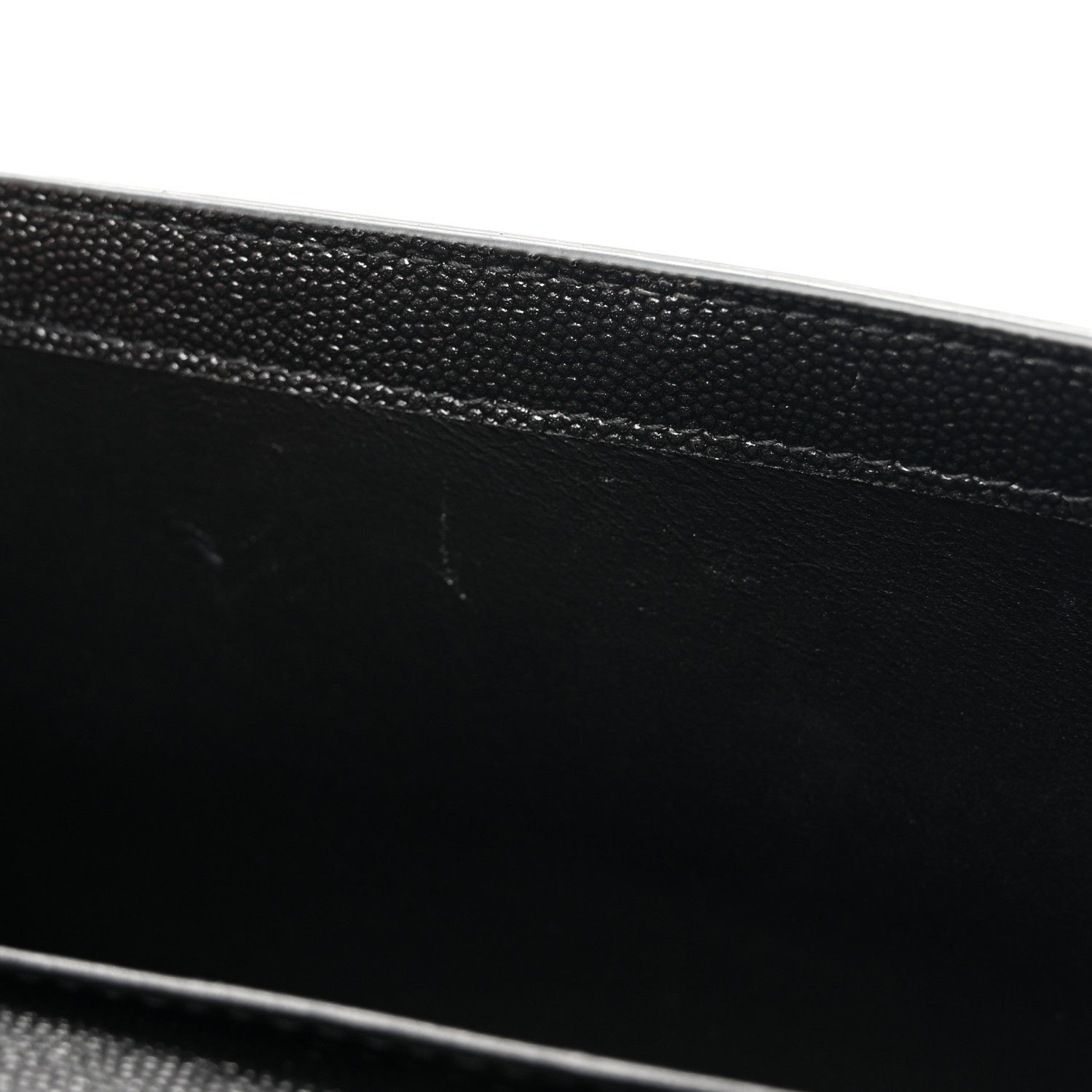 Saint Laurent Grain De Poudre Uptown Chain Wallet Black 12 of 13