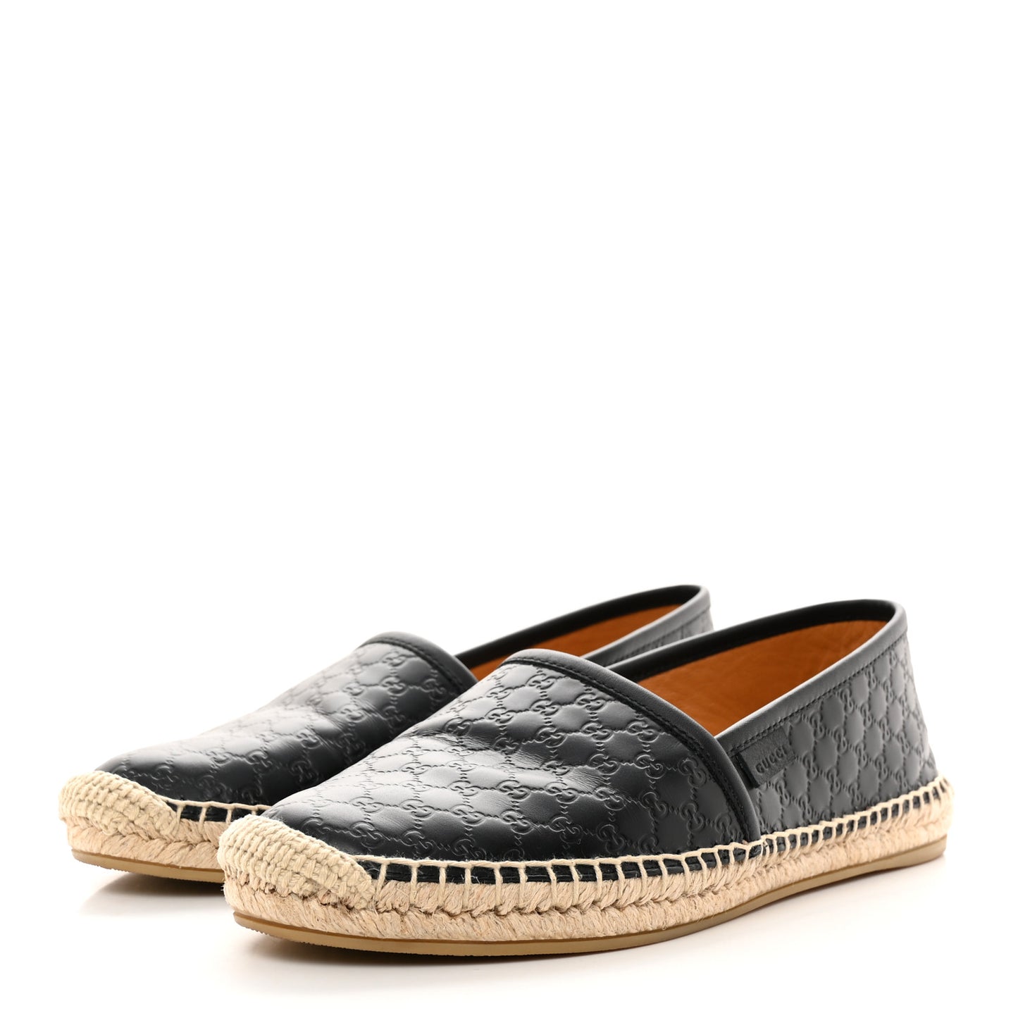 Microguccissima Signature Espadrilles 36.5 Black