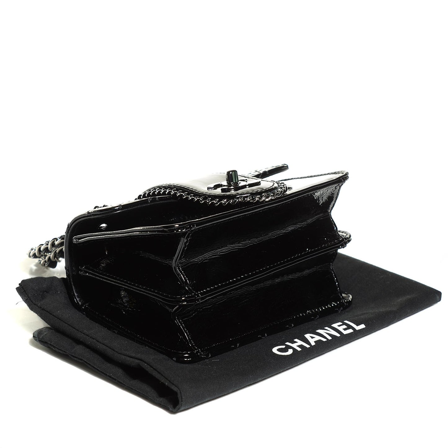 Patent Mini Madison Flap Black