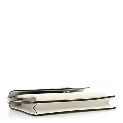 Prada Saffiano City Calfskin Mini Envelope Bag White 4 of 10