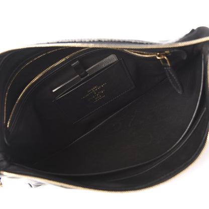 Louis Vuitton Calfskin Pochette Black 6 of 13