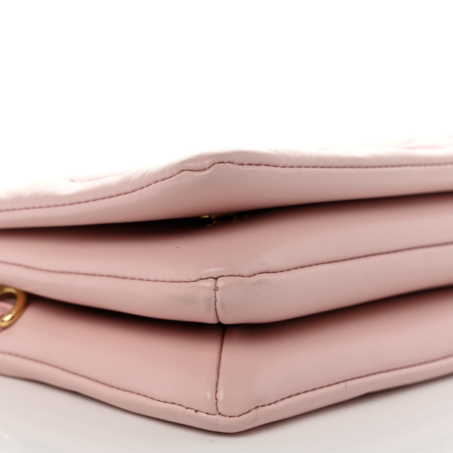 Louis Vuitton Lambskin Embossed Monogram Pochette Coussin Rose 11 of 13