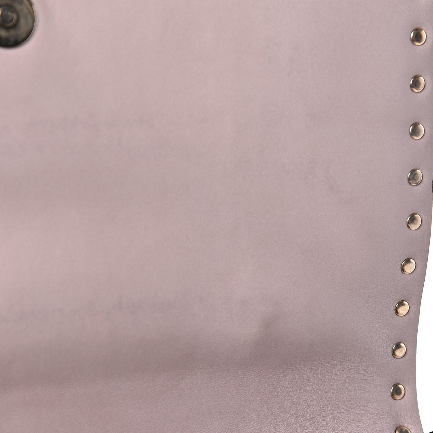 Patent Rockstud Wristlet Clutch Black