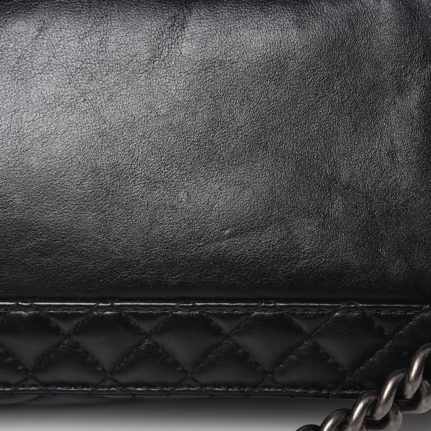 Chanel Calfskin Enchained Medium Boy Flap Black 12 of 16