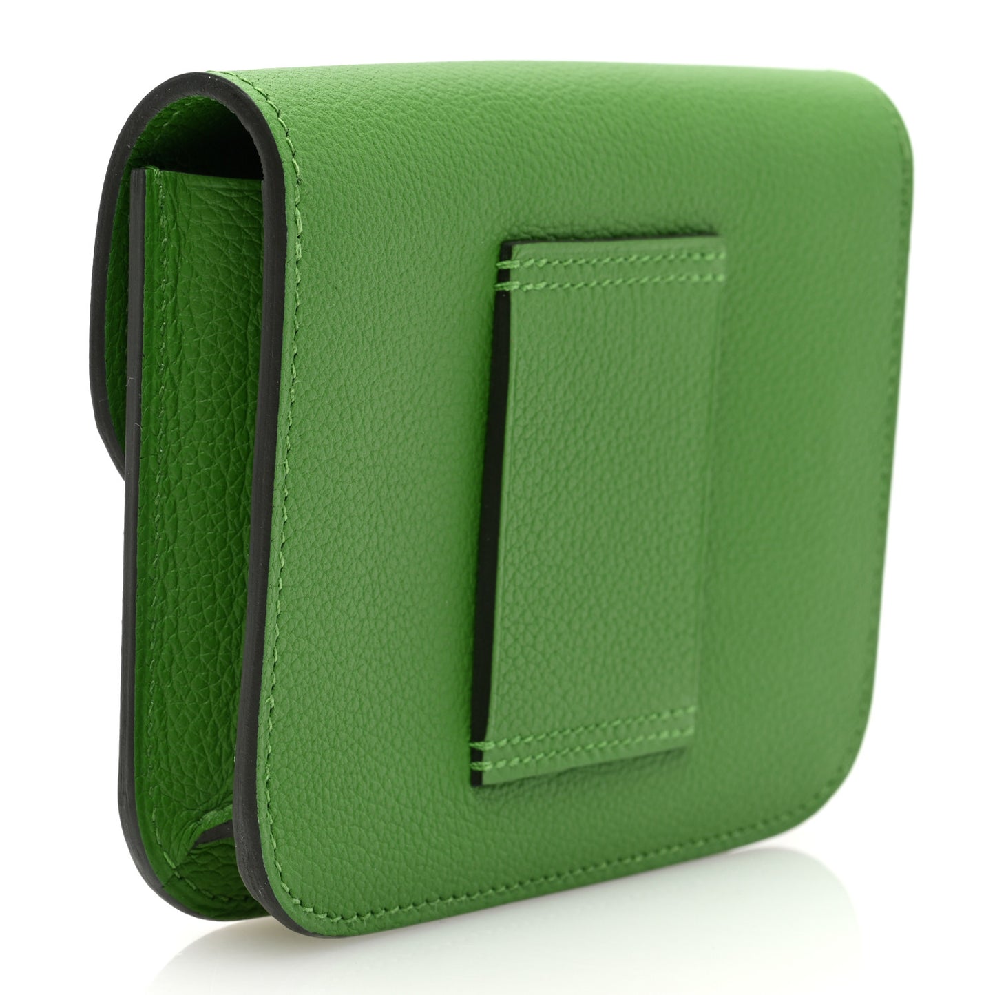 Evercolor Bi-Color Constance Slim Wallet Vert Yucca Mauve Pale