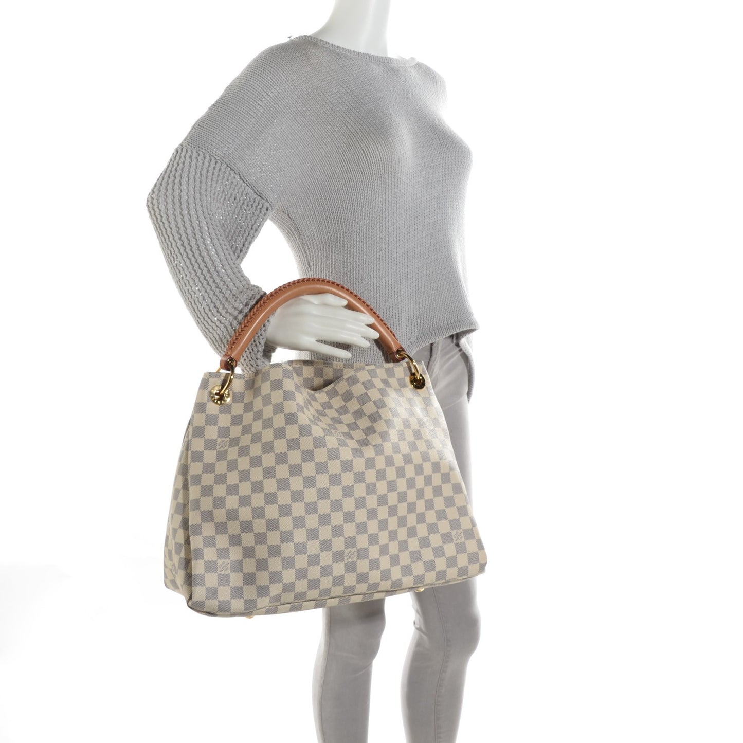 Damier Azur Artsy MM
