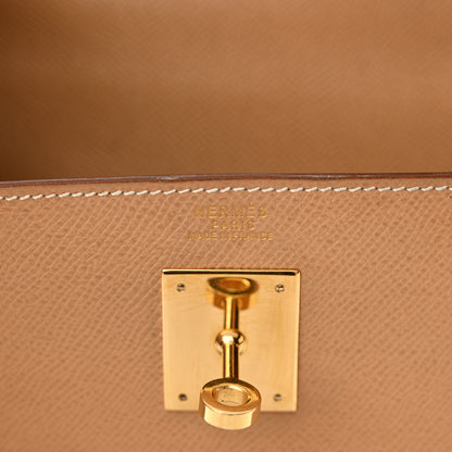 Hermes Courchevel Kelly Sellier 32 Naturelle 6 of 26