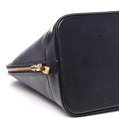 Louis Vuitton Epi Alma PM Black 7 of 19