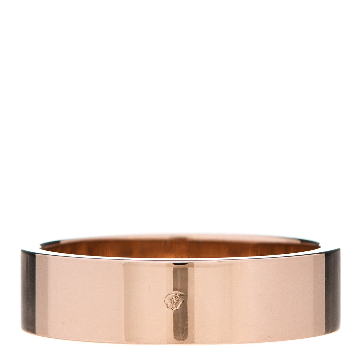 Hermes 18K Rose Gold PM Collier De Chien Ring 51 5.75 3 of 6