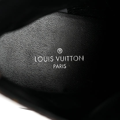 Louis Vuitton Patent Calfskin Monogram Star Trail Ankle Boots 39 Black 6 of 9