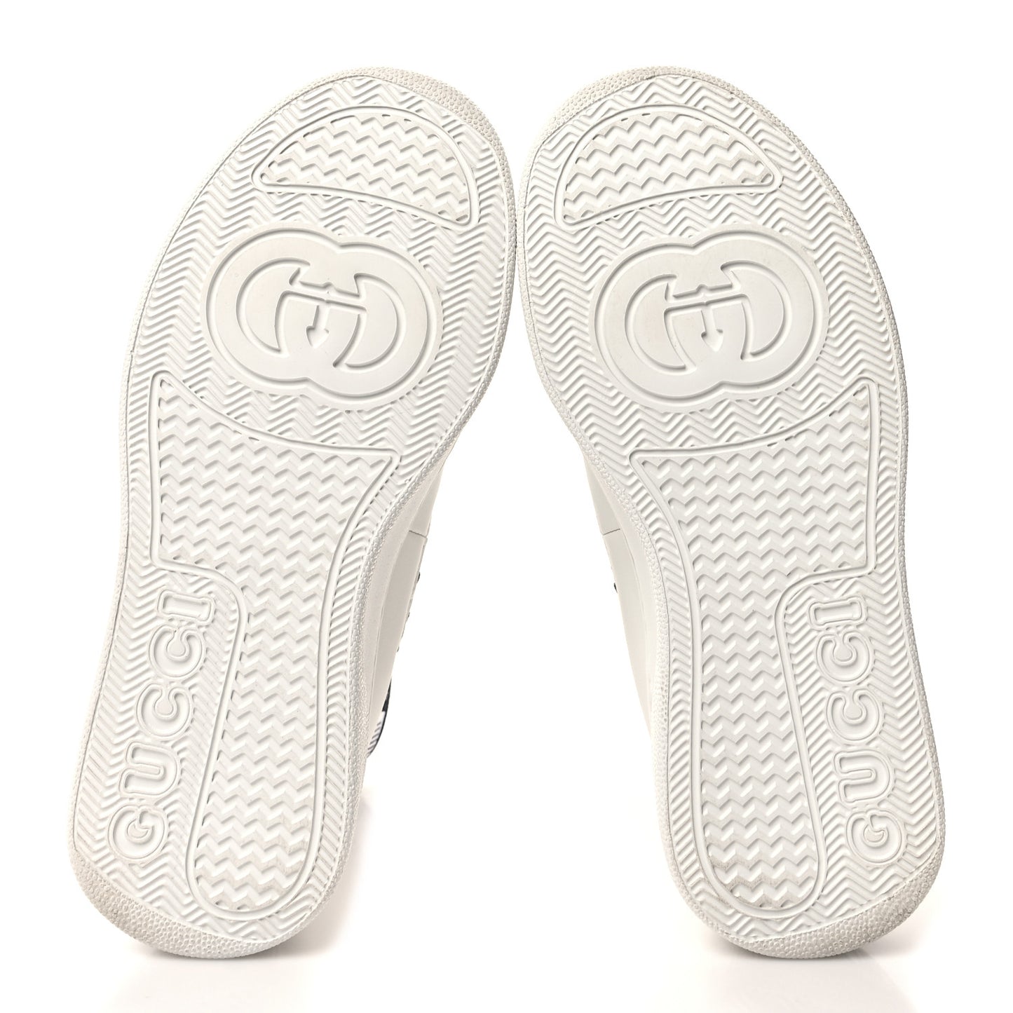 Dali Soft Calfskin Technical Jersey Knit GG Monogram Ankle Boots 35 White Great White Black