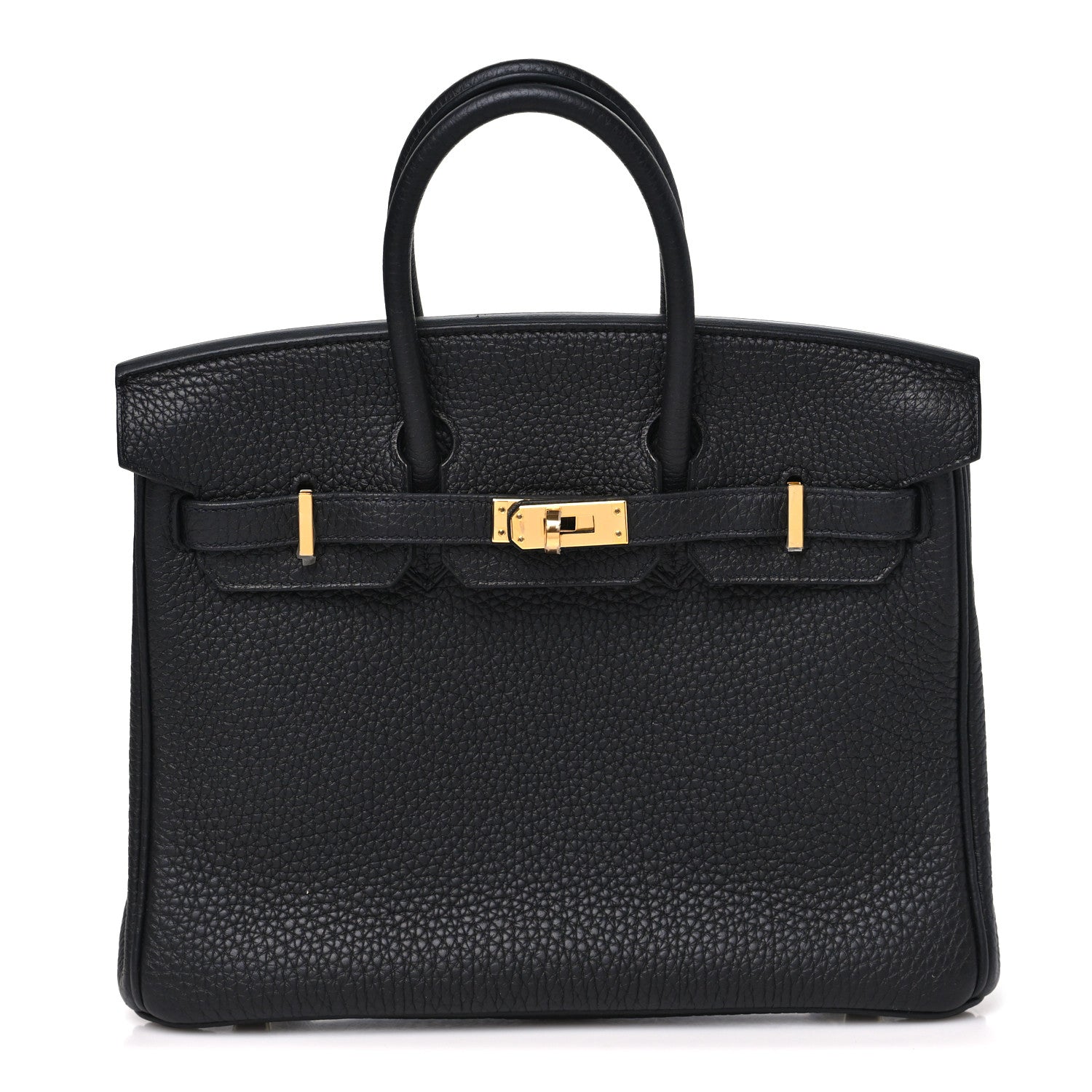 Hermes Togo Birkin 25 Black Black 1 of 10