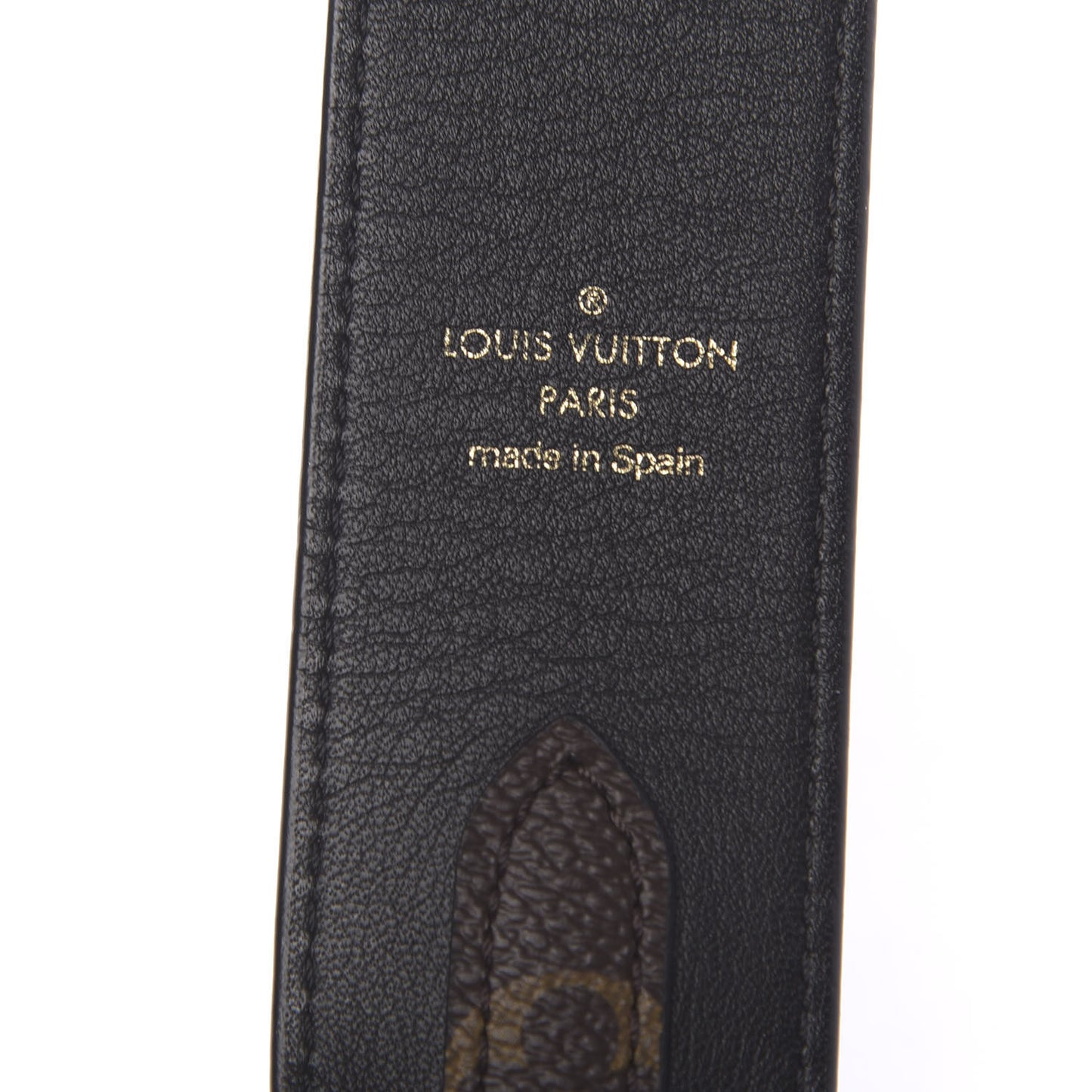 Monogram Bandouliere Shoulder Strap Black