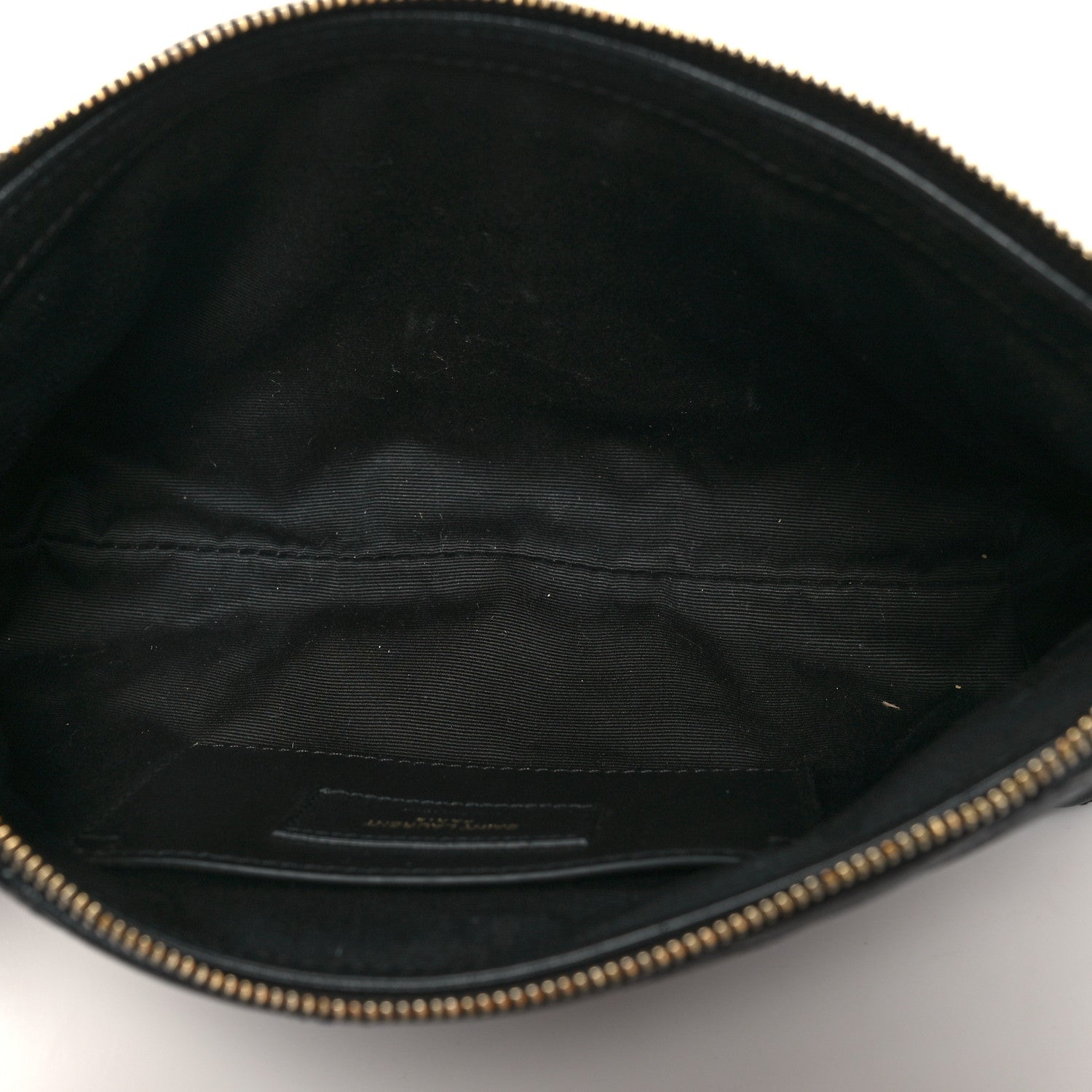 Saint Laurent Lambskin Quilted Maxi Icare Shopping Tote Black 7 of 13