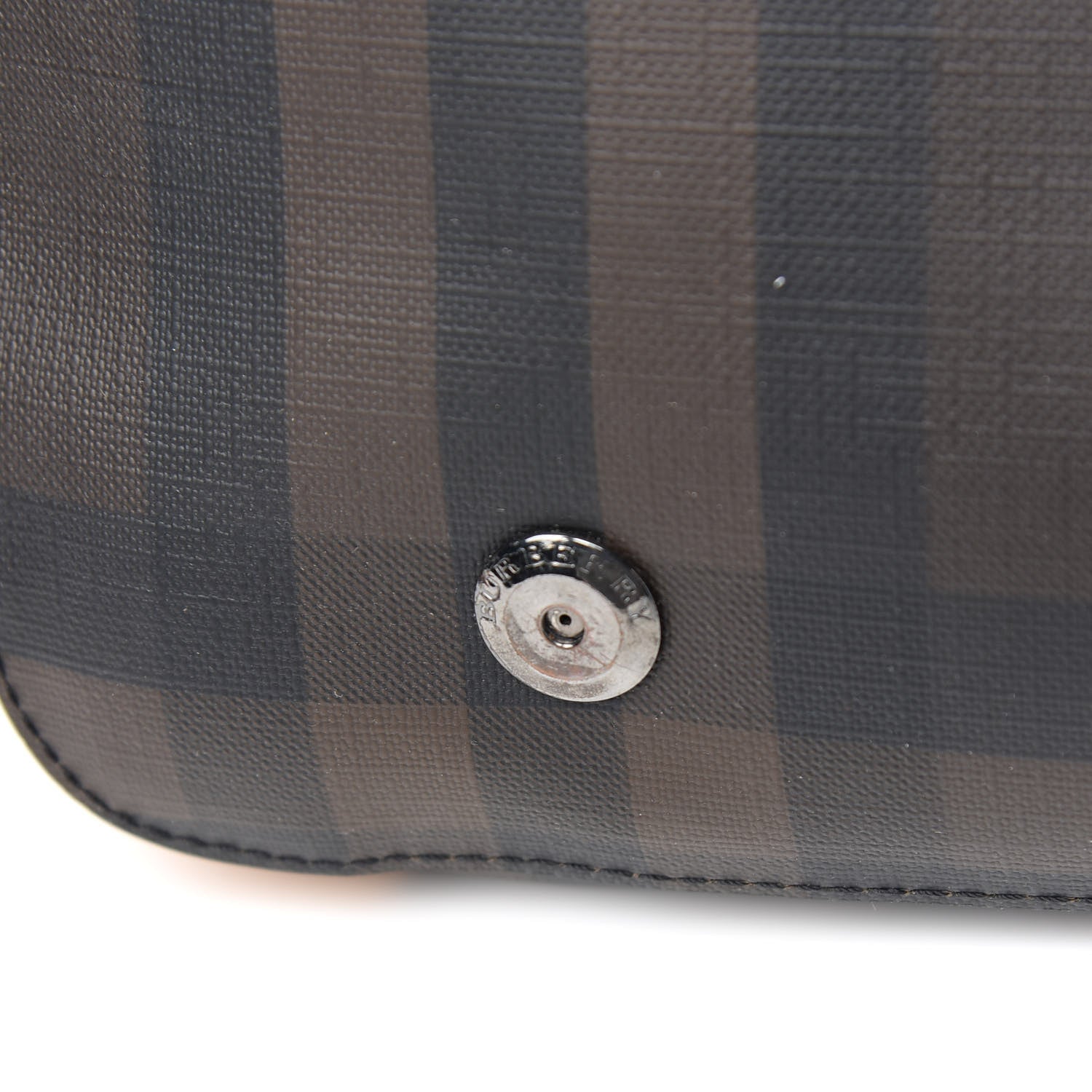 Burberry Smoked Check Medium Messenger Bag Brown 9 of 13