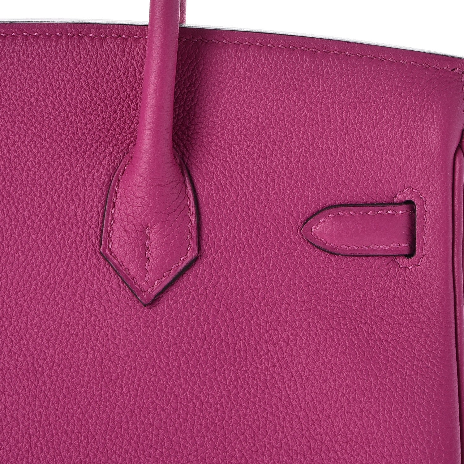 Hermes Togo Birkin 25 Rose Pourpre 34 of 37