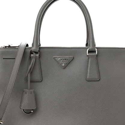 Prada Saffiano Medium Galleria Double Zip Tote Argilla 8 of 11