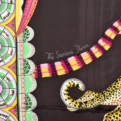 Hermes Silk The Savana Dance Shawl 140 3 of 6