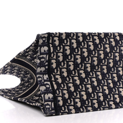 Christian Dior Oblique Large Book Tote Blue Multicolor 9 of 15