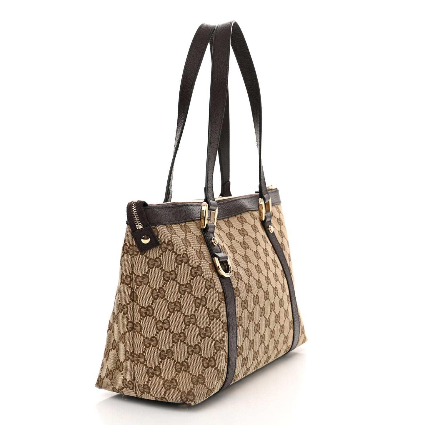 Monogram Medium Abbey Tote Brown