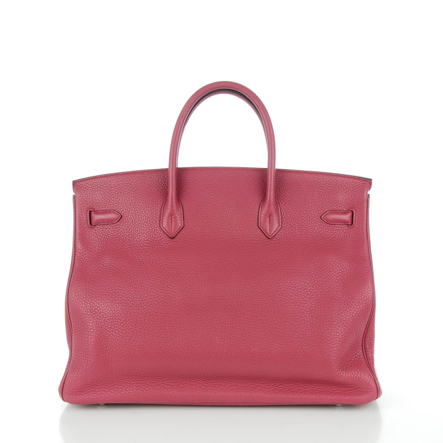 Hermes Taurillon Clemence Birkin 40 Bois de Rose 4 of 22