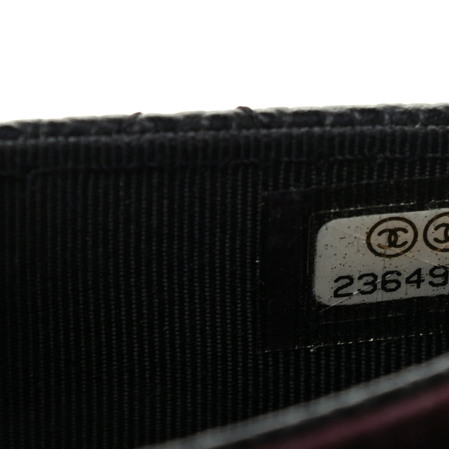 Chanel Caviar Quilted Flap Card Holder Black 8 of 8