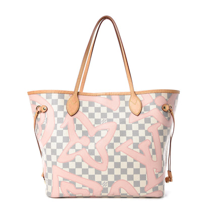 Louis Vuitton Damier Azur Tahitienne Neverfull MM 1 of 13