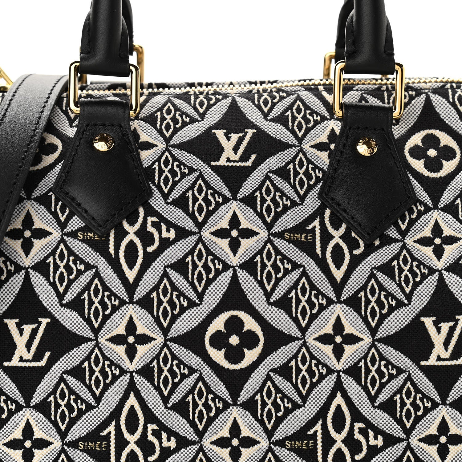 Louis Vuitton Jacquard Since 1854 Speedy Bandouliere 25 Grey 7 of 9